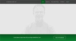 Desktop Screenshot of honormrcarr.com